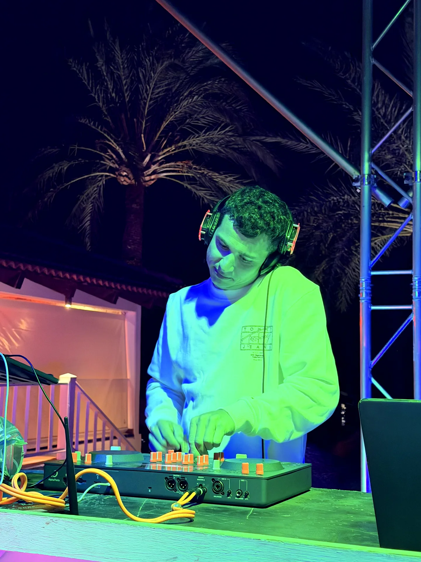 DJ Forte bei Aldiana Fuerteventura