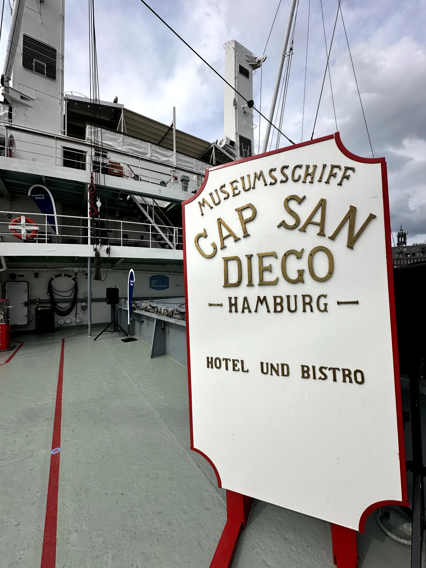 DJ Forte bei Cap San Diego