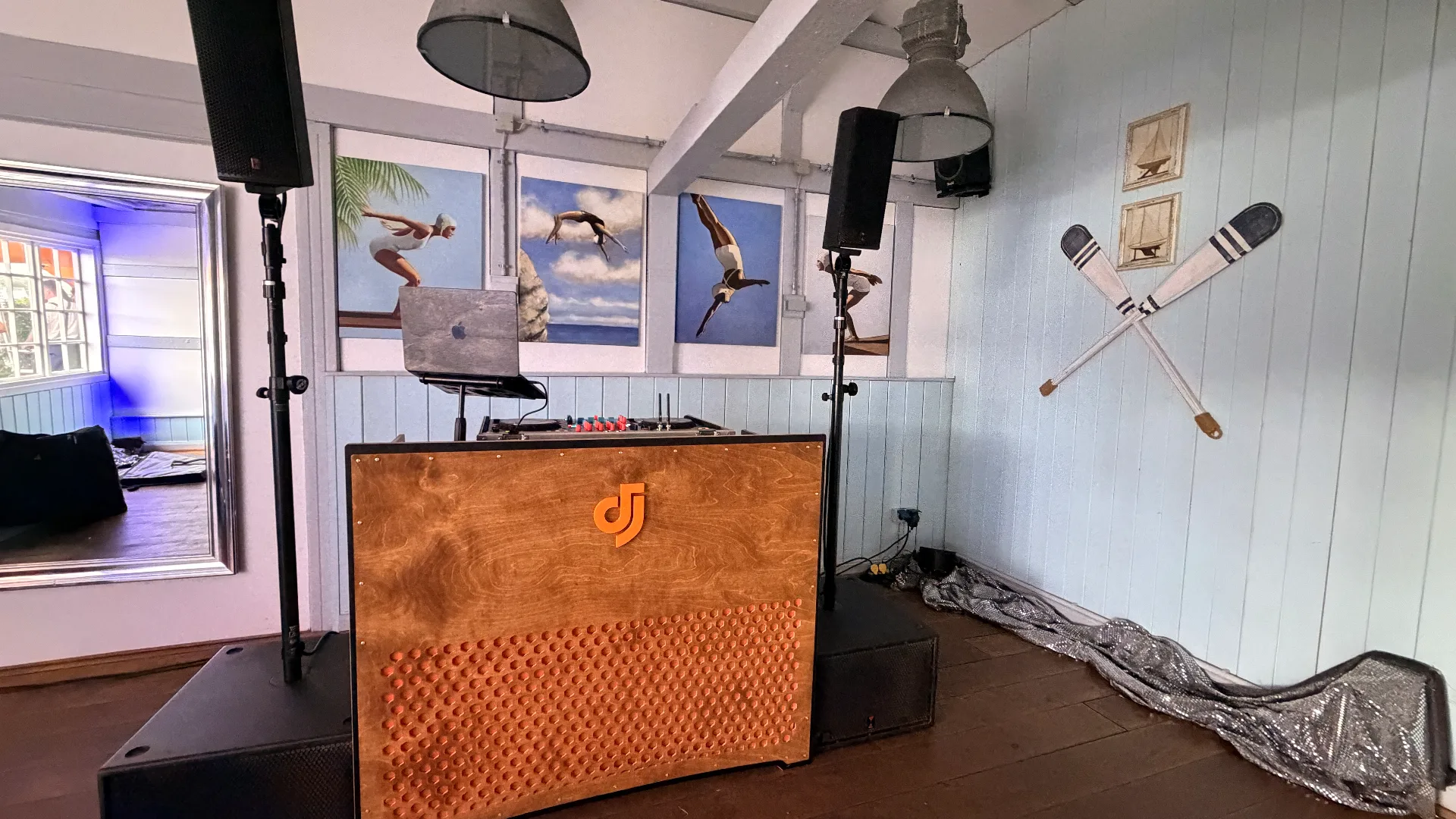 DJ Forte in der Location Das Alte Magazin Marli