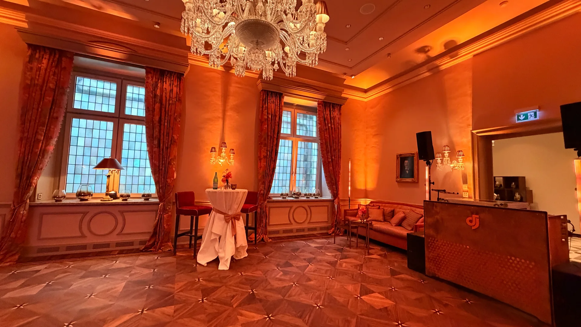 DJ Forte bei Fairmont Hotel Vier Jahreszeiten