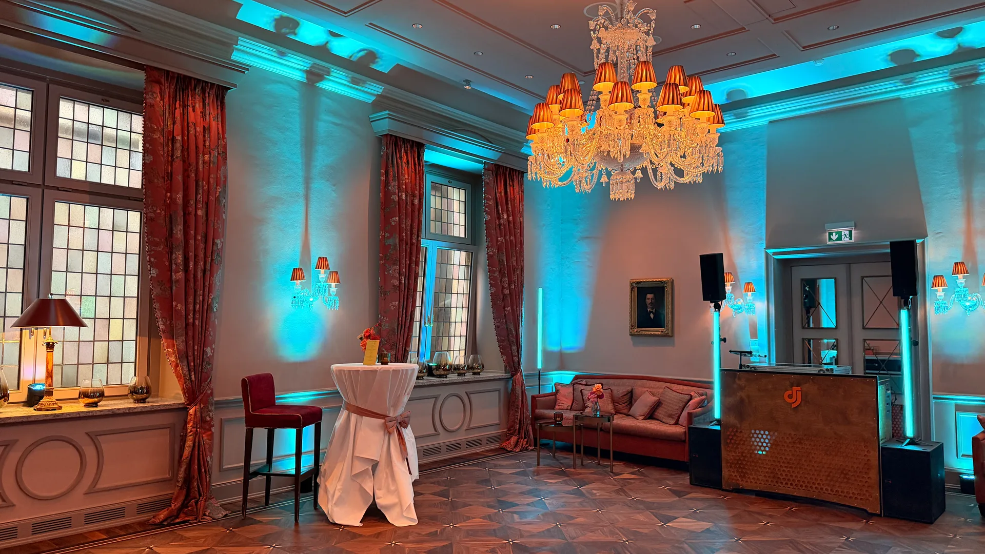 DJ Forte bei Fairmont Hotel Vier Jahreszeiten