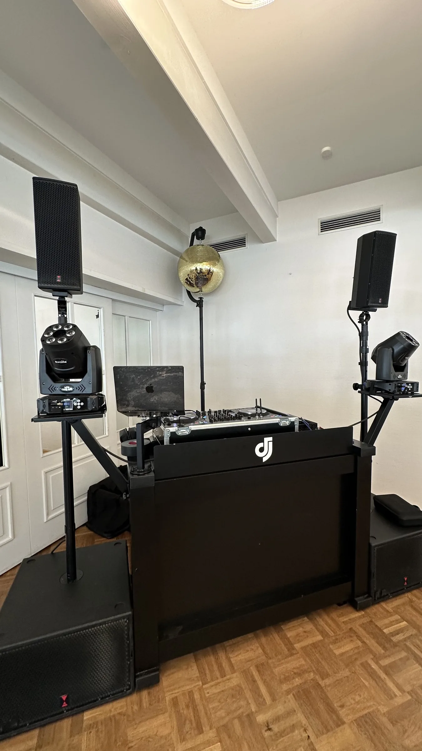 DJ Forte in der Location Forsthaus Seebergen