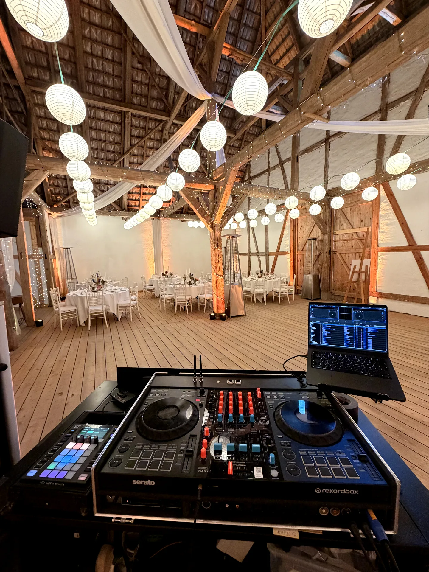 DJ Forte bei Hotel Waldhof auf dem Herrenland