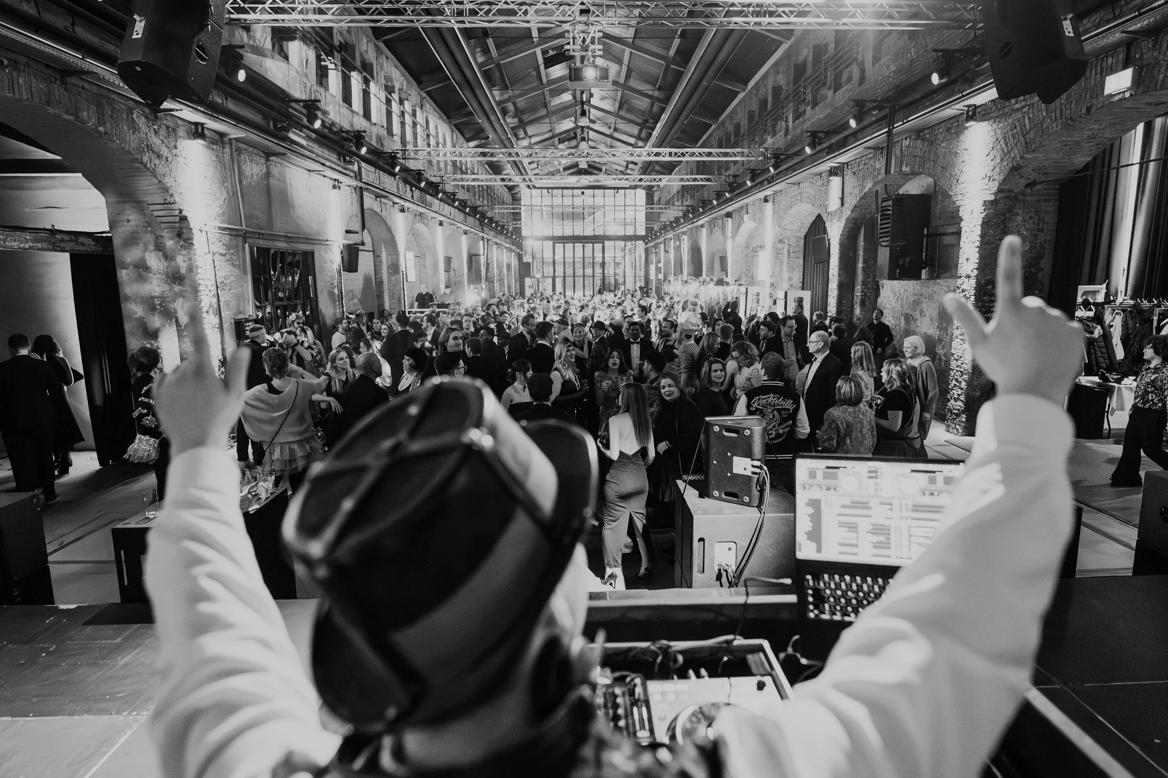 DJ Forte bei Kulturwerft Gollan