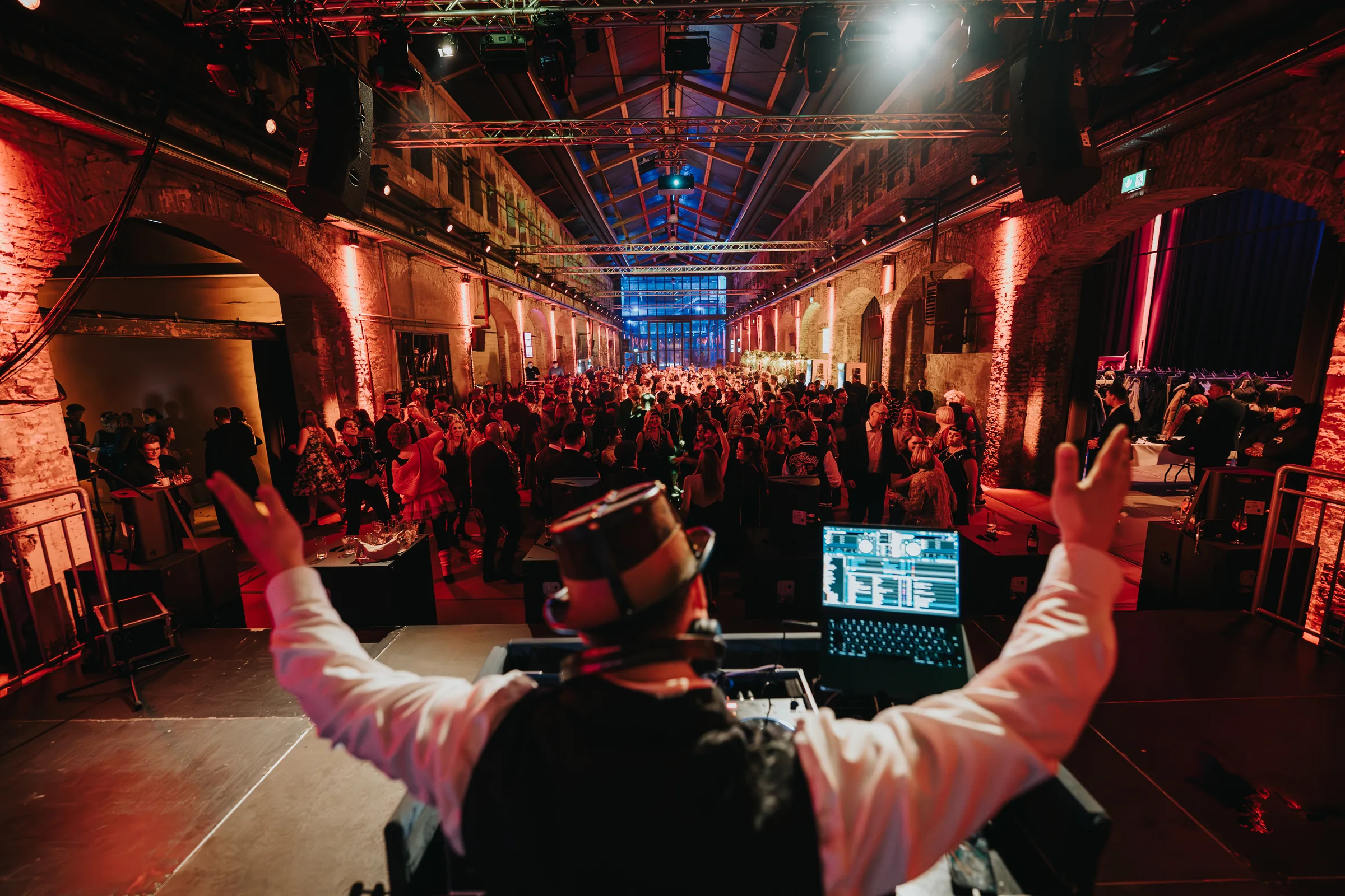 DJ Forte bei Kulturwerft Gollan