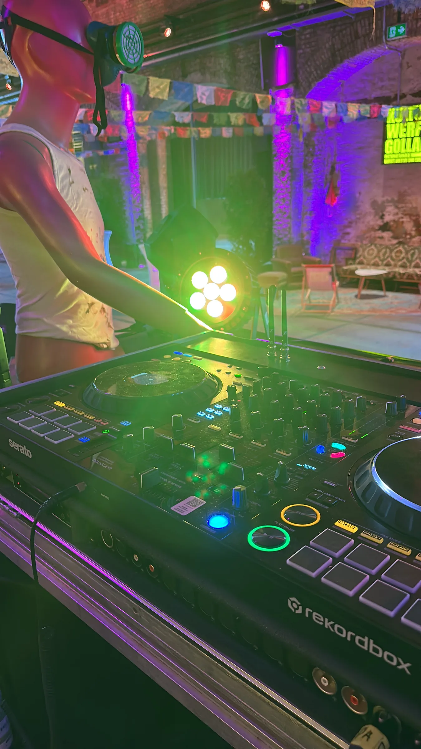 DJ Forte bei Kulturwerft Gollan