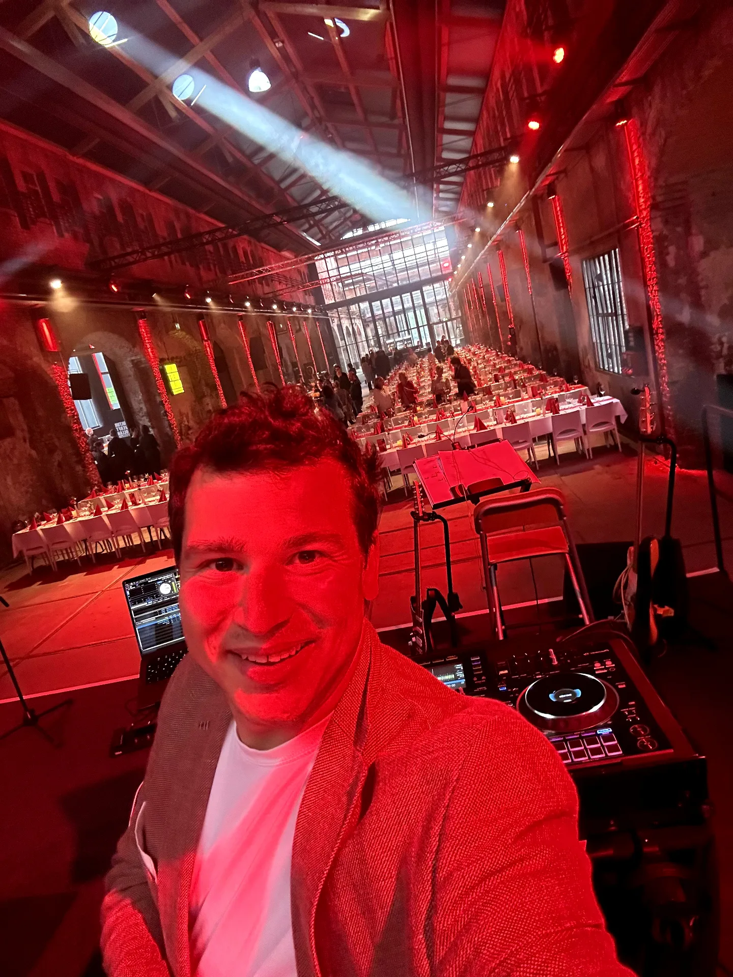 DJ Forte bei Kulturwerft Gollan