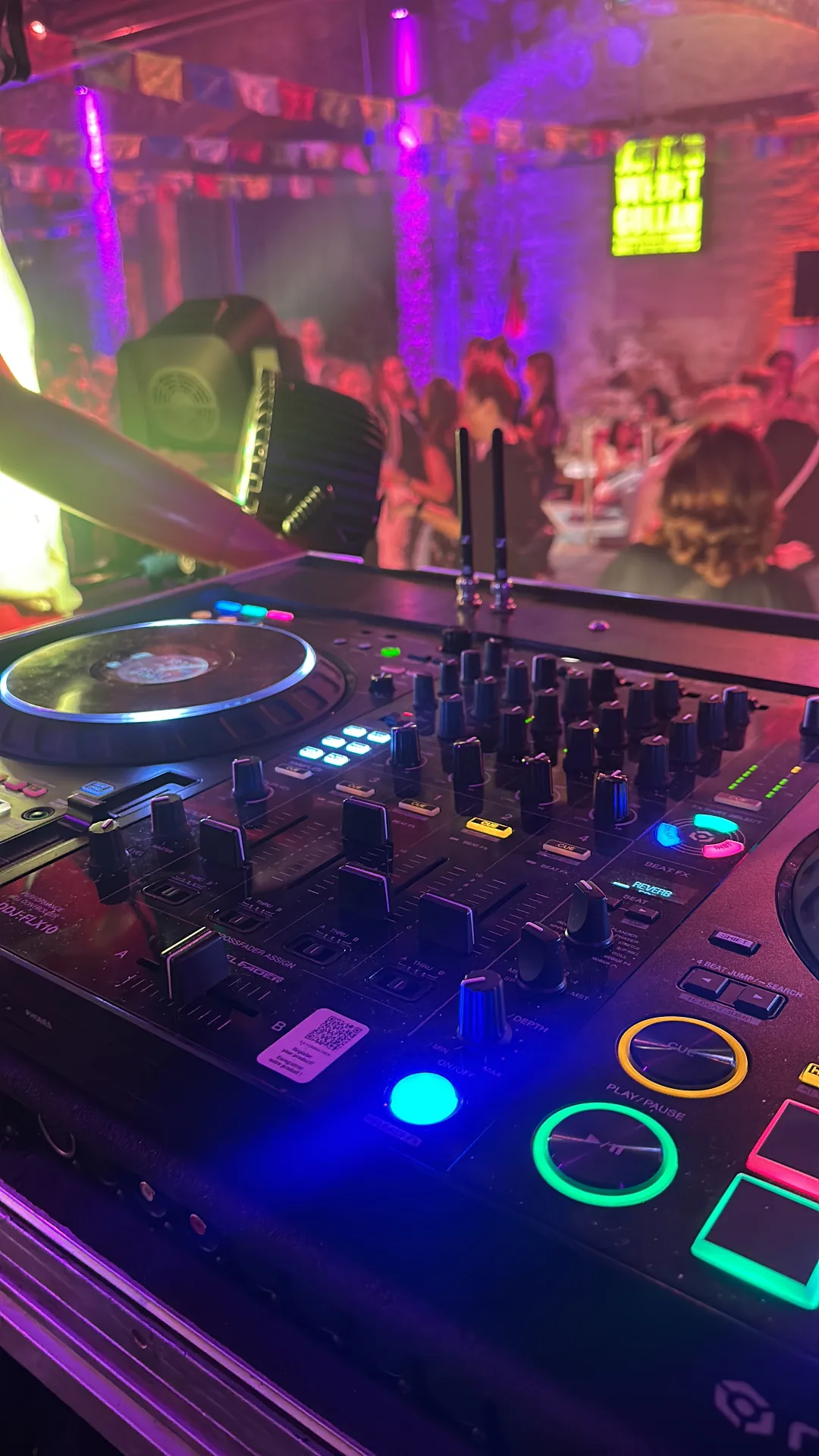 DJ Forte bei Kulturwerft Gollan