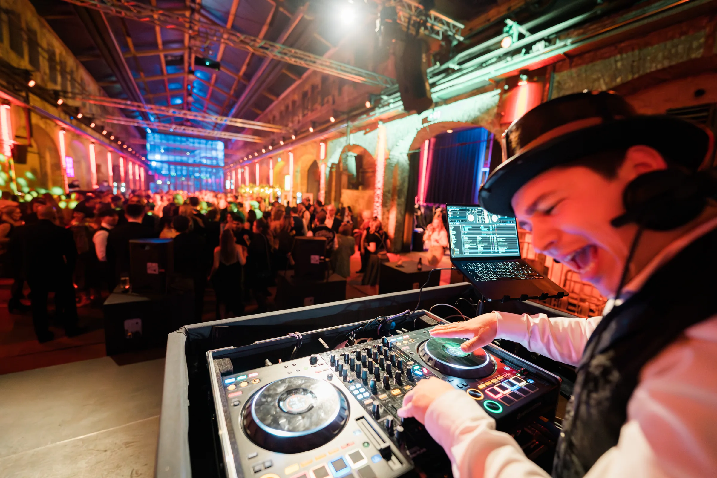 DJ Forte bei Kulturwerft Gollan