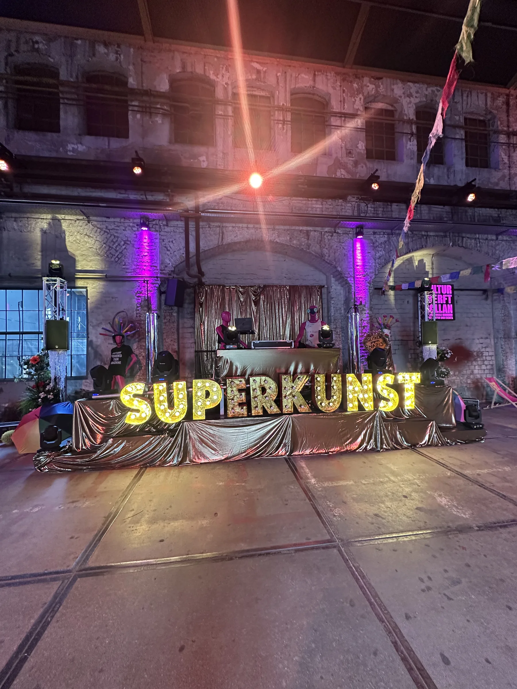 DJ Forte bei Kulturwerft Gollan