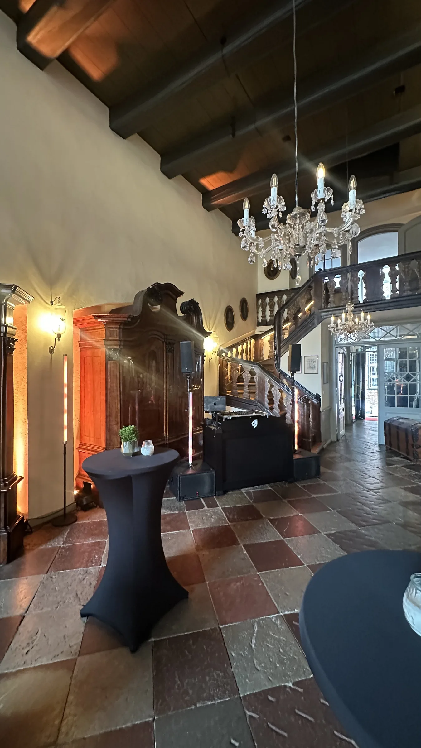 DJ Forte in der Location Schabbelhaus