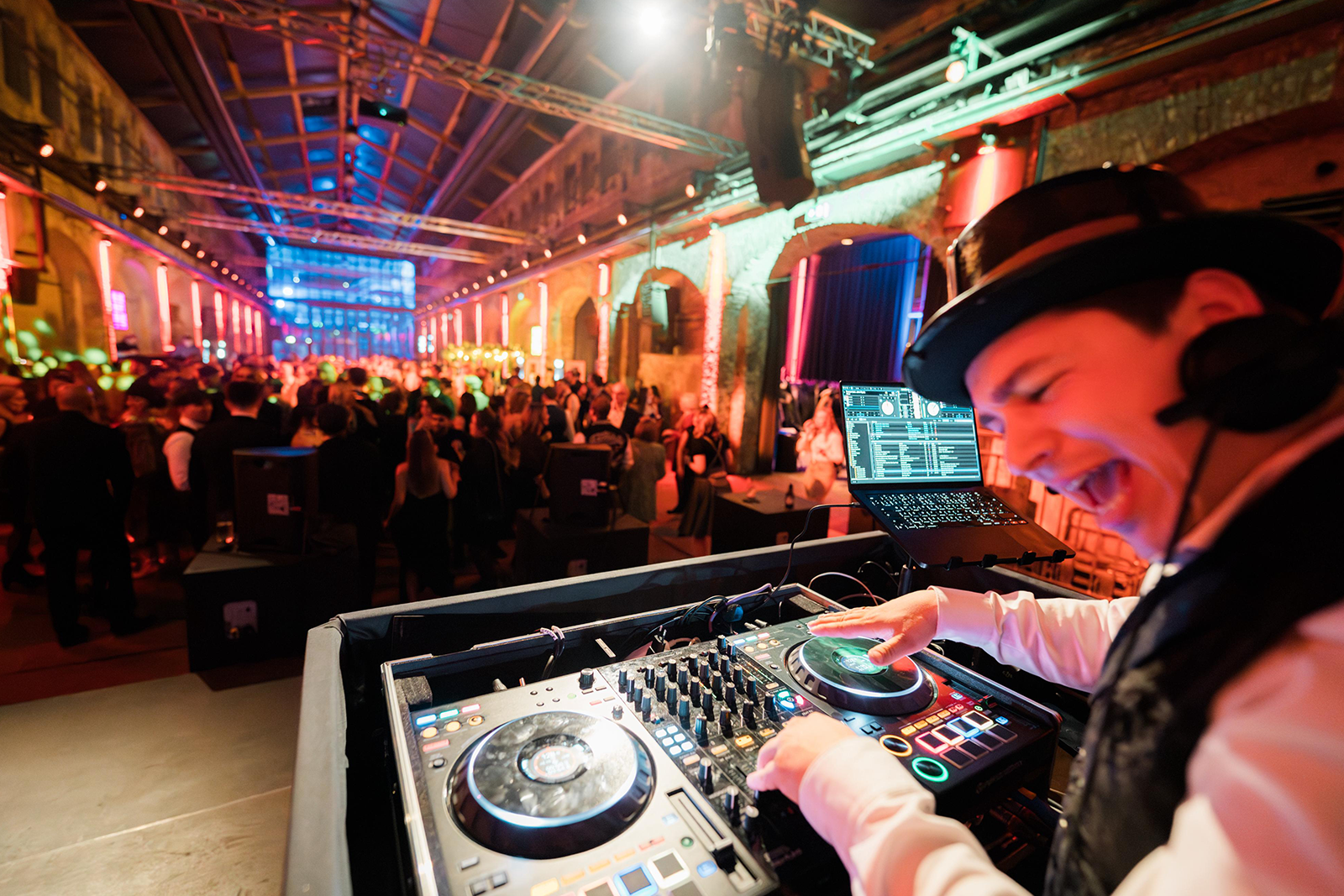 DJ Forte in der Gollan Werft